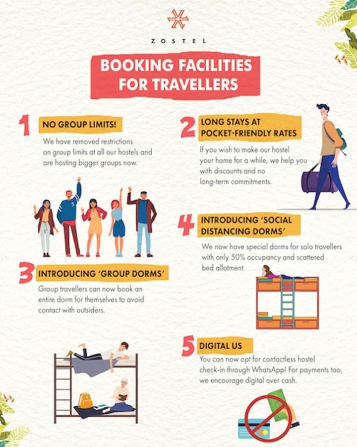 Zostel Varanasi Hostel Екстериор снимка